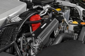 Subaru WRX Pulley Cover - Perrin Performance - SHORT - For Use w/PERRIN AOS - Black - `22-`25 Subaru WRX Pulley Cover - Perrin Performance - SHORT - For Use w/PERRIN AOS - Black - `22-`25